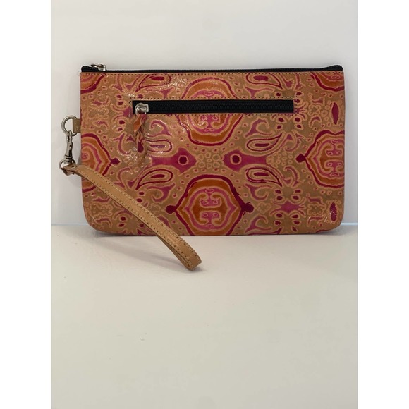 New Without Tag Embossed Leather Clutch - Picture 9 of 9